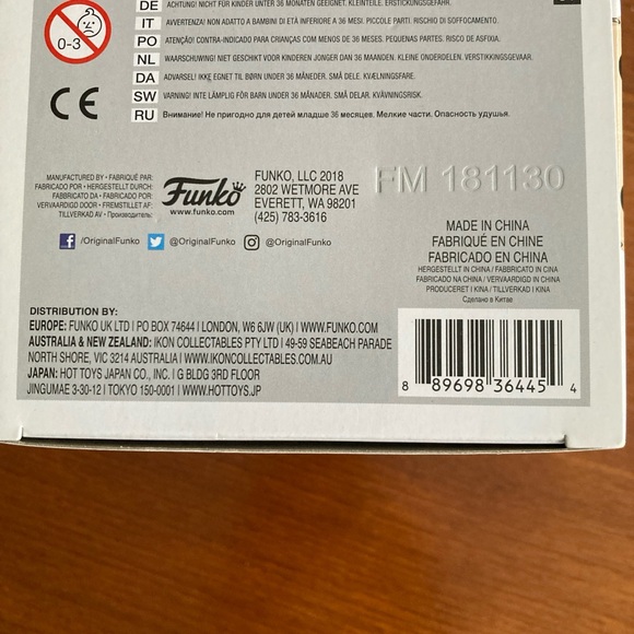 Funko Pop Rocks Billy Idol Figure #99 - Picture 5 of 9